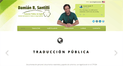 Desktop Screenshot of damiansantilli.com